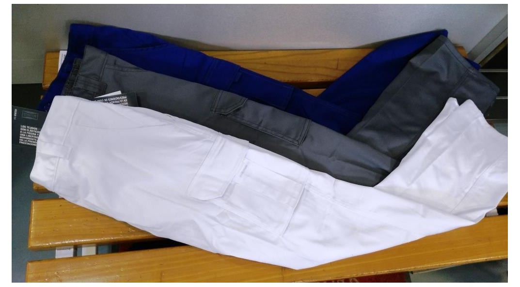 Pantalones multibolsillos para uniformes